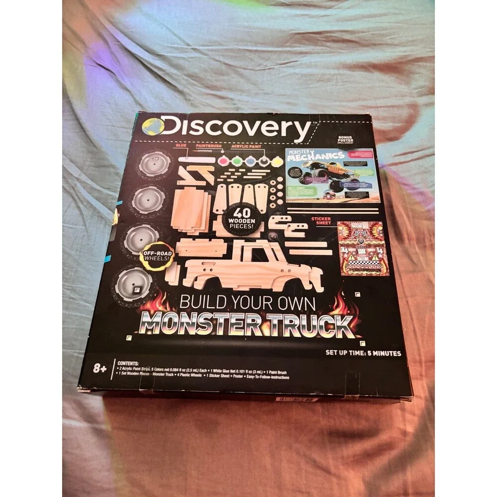 Discovery: Build Your Own Monster Truck - Sealed and Unopened - Ages 8+